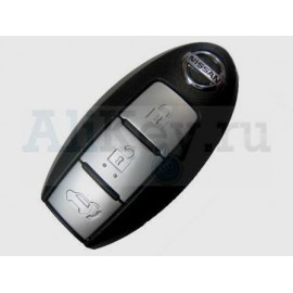Nissan Teana I смарт ключ (3 кнопки). Для автомобилей без кнопки START 433Мгц
