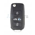 Корпус ключа VW Multivan, VW Sharan (5 кнопок)