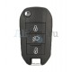 Корпус ключа Peugeot 208, 308, 2008
