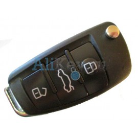 Audi корпус выкидного ключа зажигания, 3 кнопки