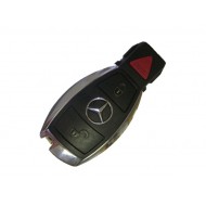 Mercedes корпус smart ключа зажигания, 3 кнопки+panic